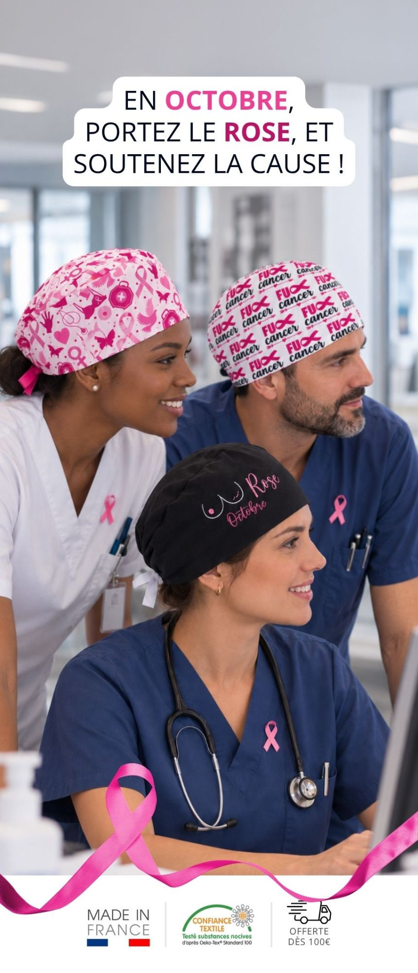 Octobre Rose : portez le rose et soutenez la cause